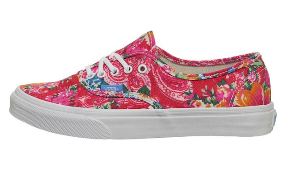 uv reactive vans flowers