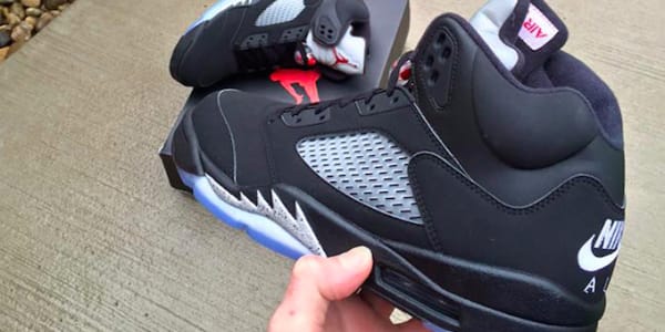 jordan v black metallic