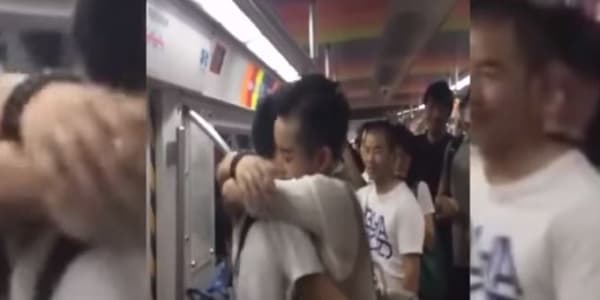 SameSex Proposal On Crowded Beijing Subway Restores Faith In Humanity