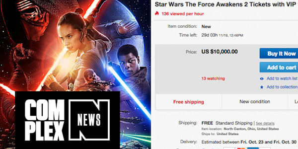 ‘Star Wars’ Movie Tickets Selling on eBay for Astronomical Prices | Complex