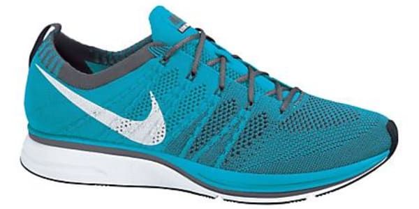 nike flyknit trainer blue