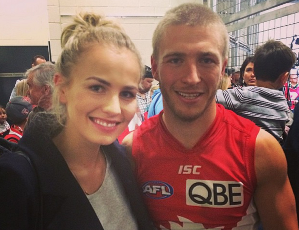 Sydney Swans’ Kieren Jack And Model Girlfriend At The Centre Of Family ...