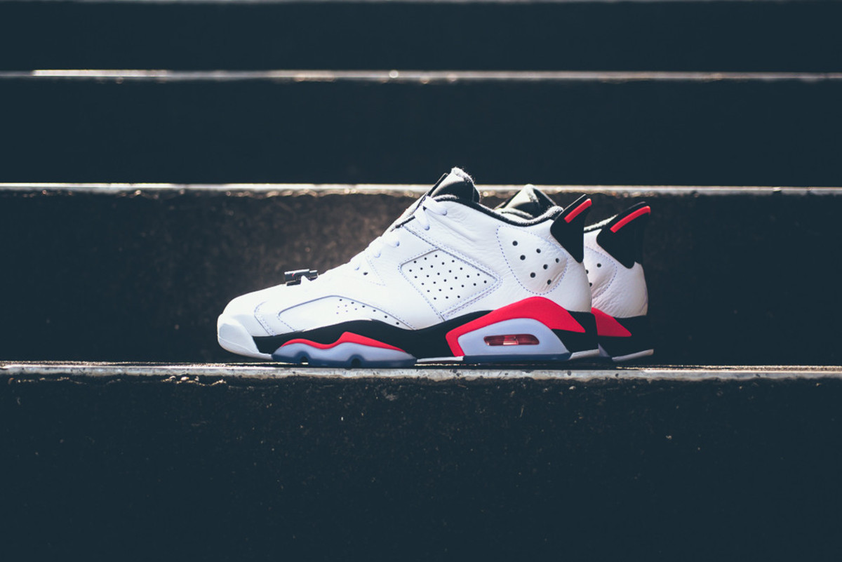 jordan 6 infrared white