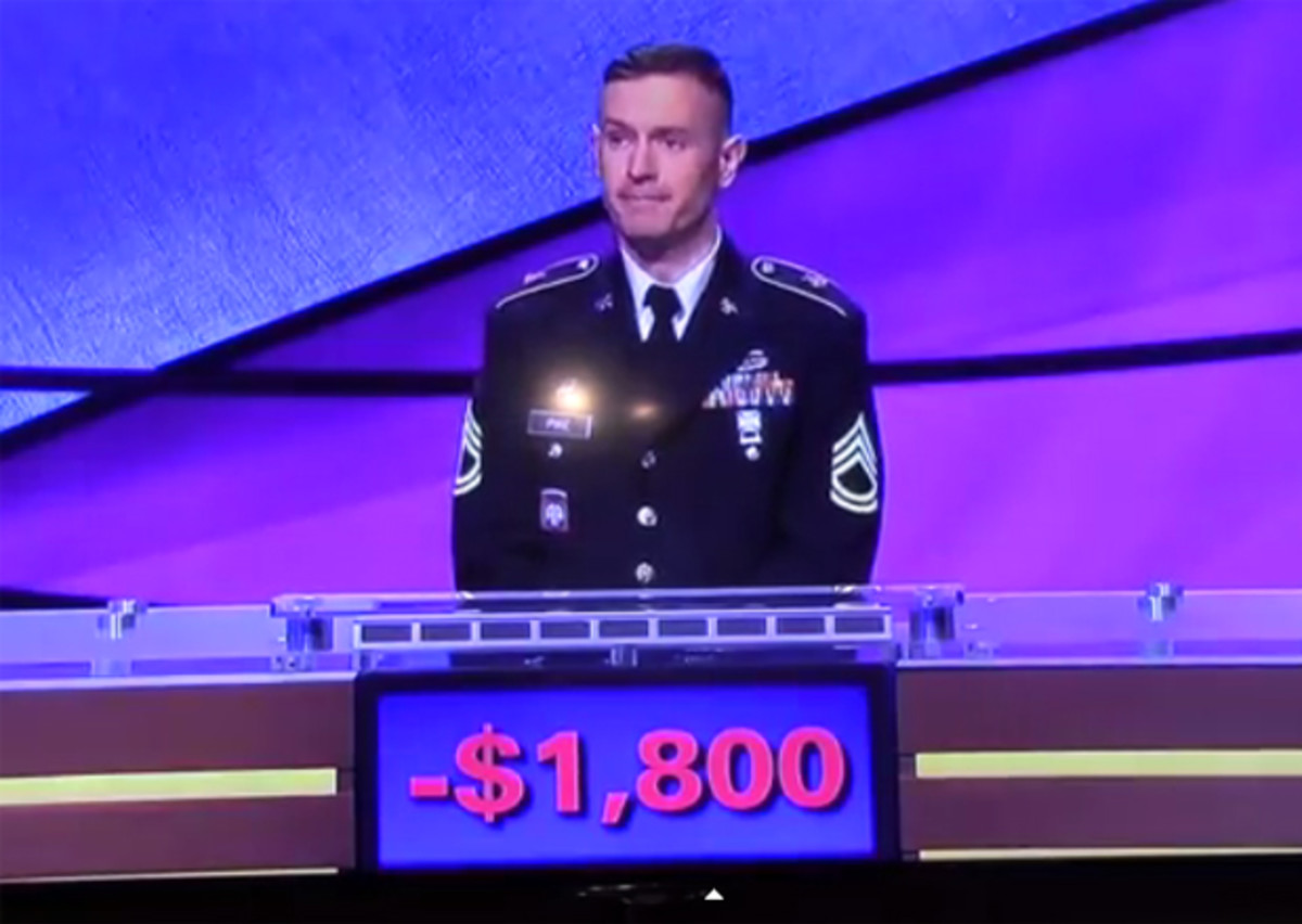 On an episode of Jeopardy, contestant Randy Pike lost all his winnings