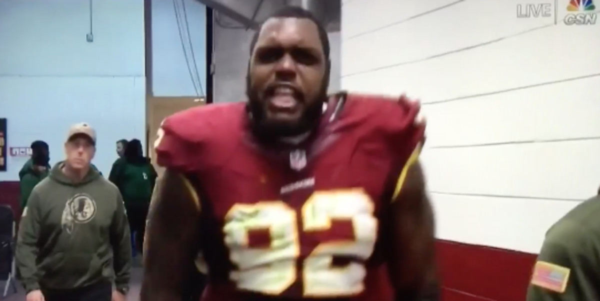 You Like That? Chris Baker Does His Best Kirk Cousins Impression Complex