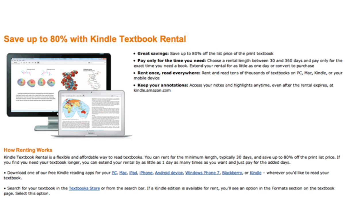Amazon To Rent Digital College Textbooks For 80 Off Complex
