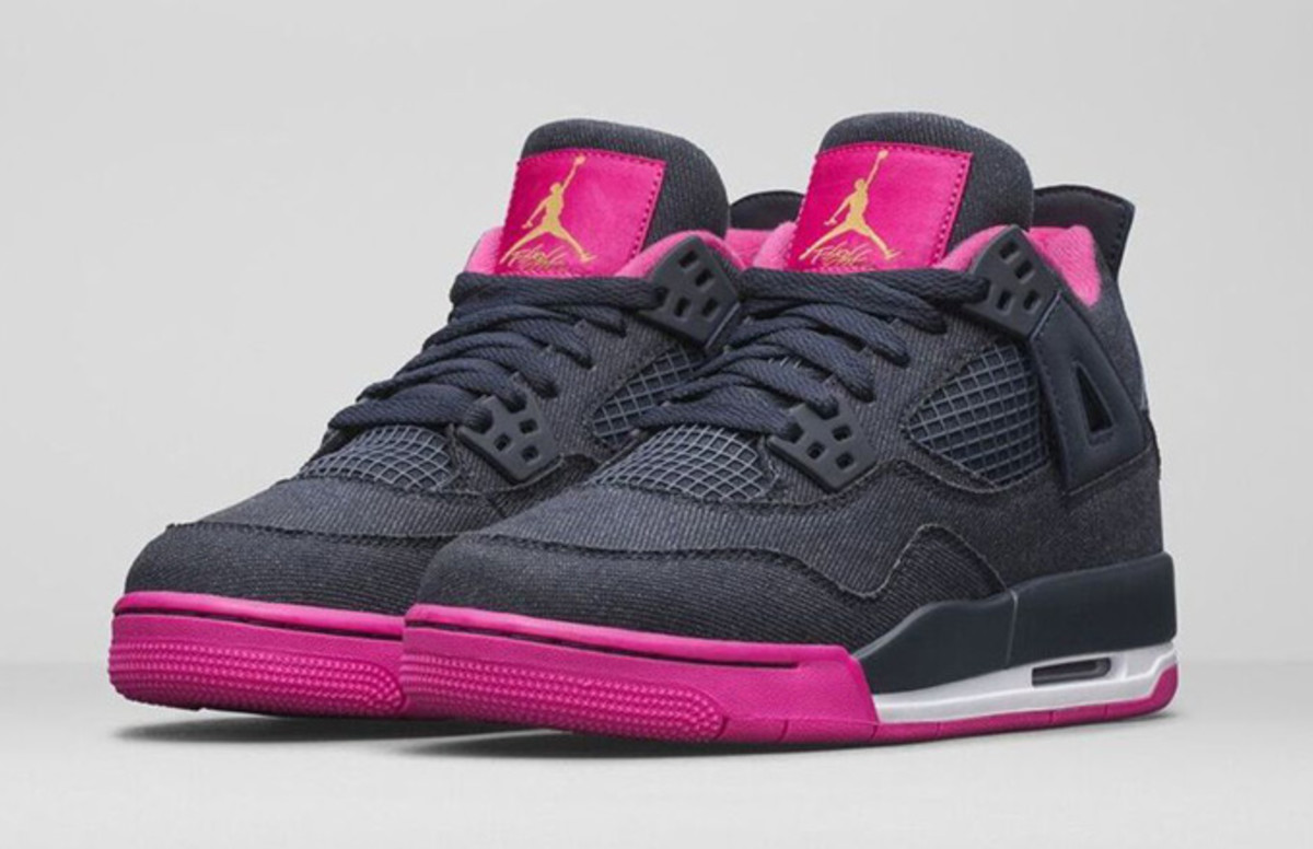 denim air jordans