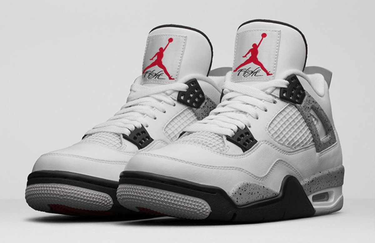 Air Jordan IV “White/Cement” Restock on Finish Line | Complex
