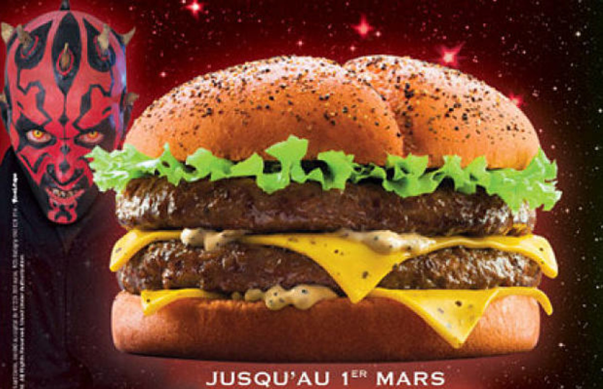 Belgian Fast Food Chain To Release A Darth Vader Inspired Burger With A