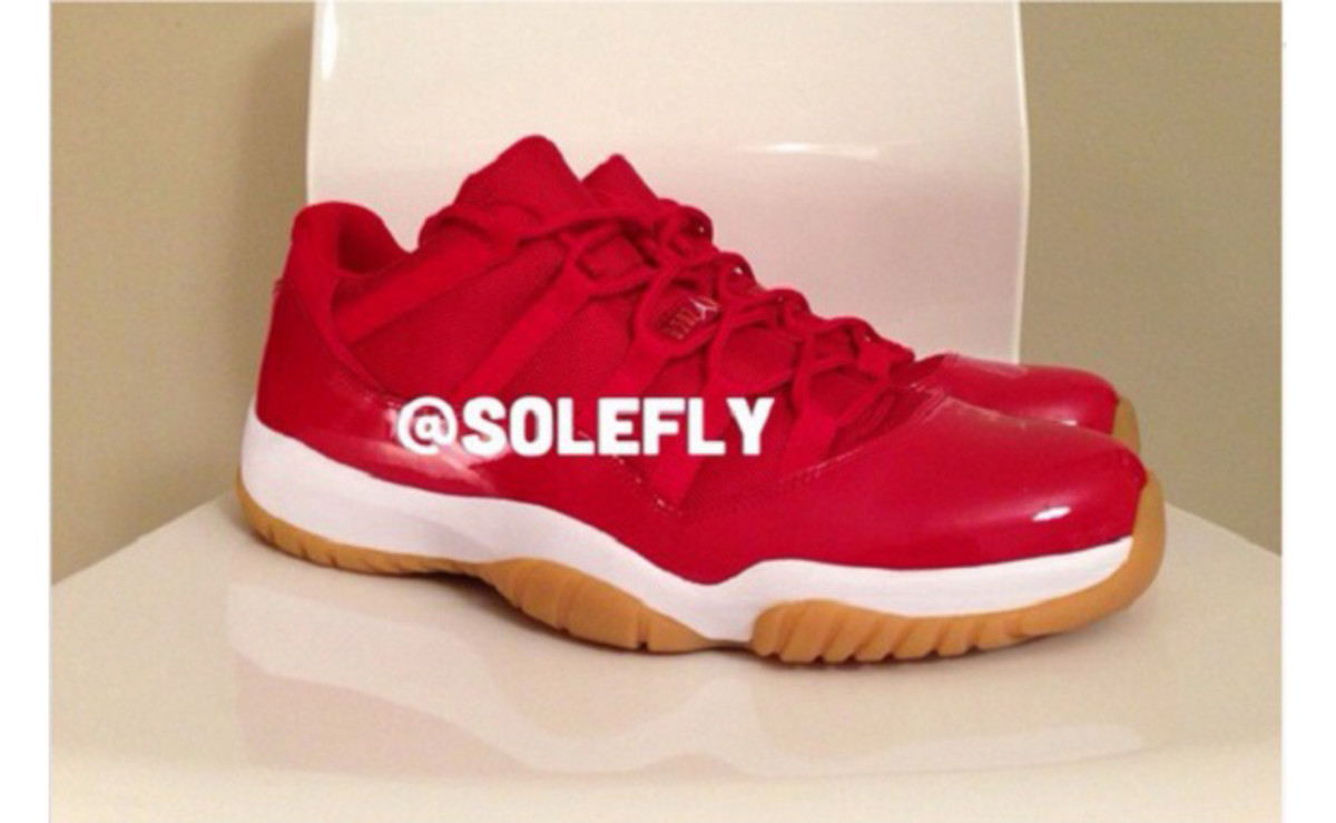 cream and red 11s