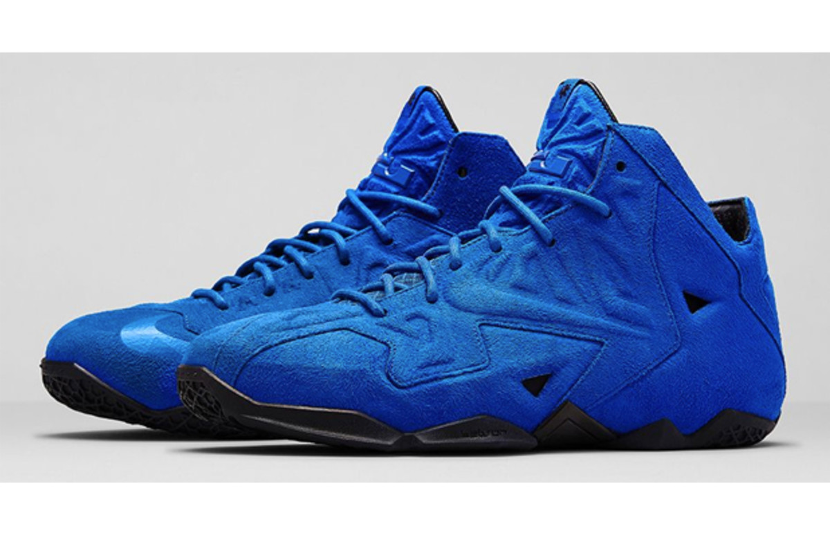 lebron 7 blue suede