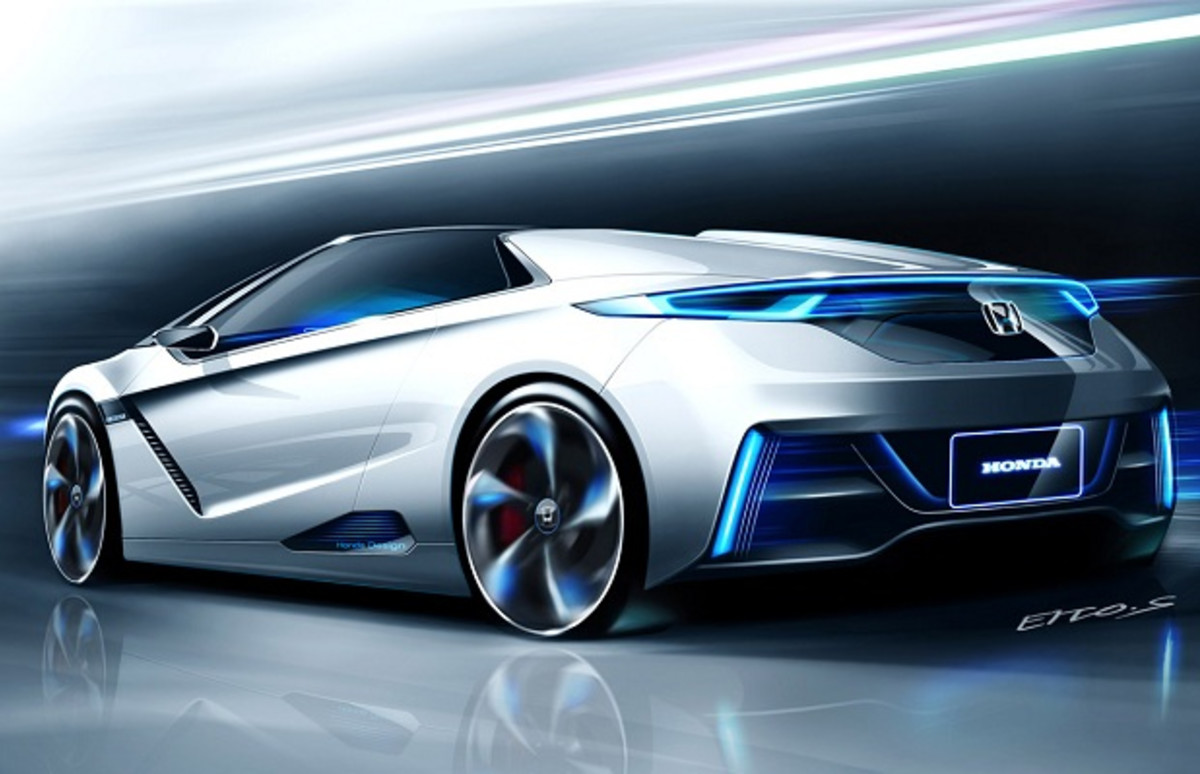 Honda Previews Electric Sports Car Complex