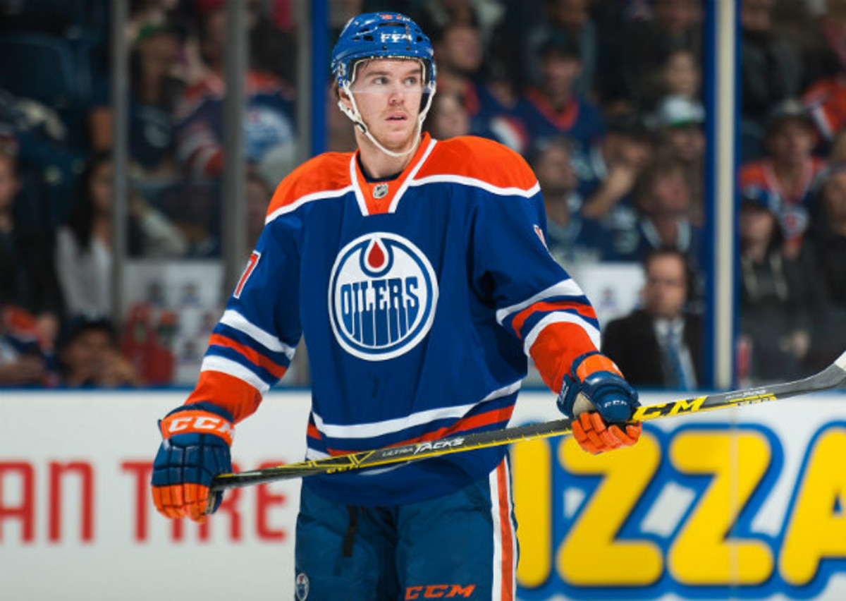 First-overall selection Connor McDavid had his best game as a pro on Saturday against Calgary ...