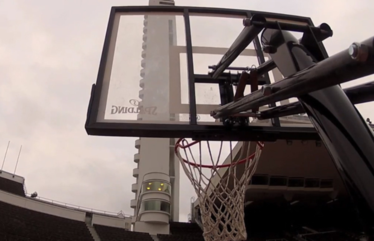 Watch the World Record for Highest Basketball Shot (Video) Complex