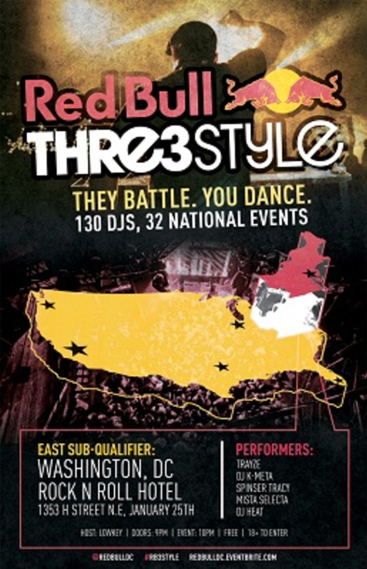 The Red Bull Thre3Style DJ Qualifying Event Hits D.C. Tomorrow Night (1