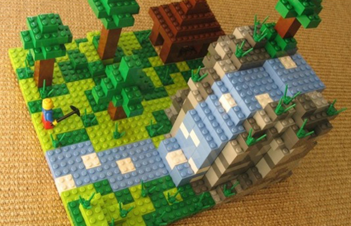 What is the title of this picture ? "Minecraft" LEGO Sets Are In The Works | Complex