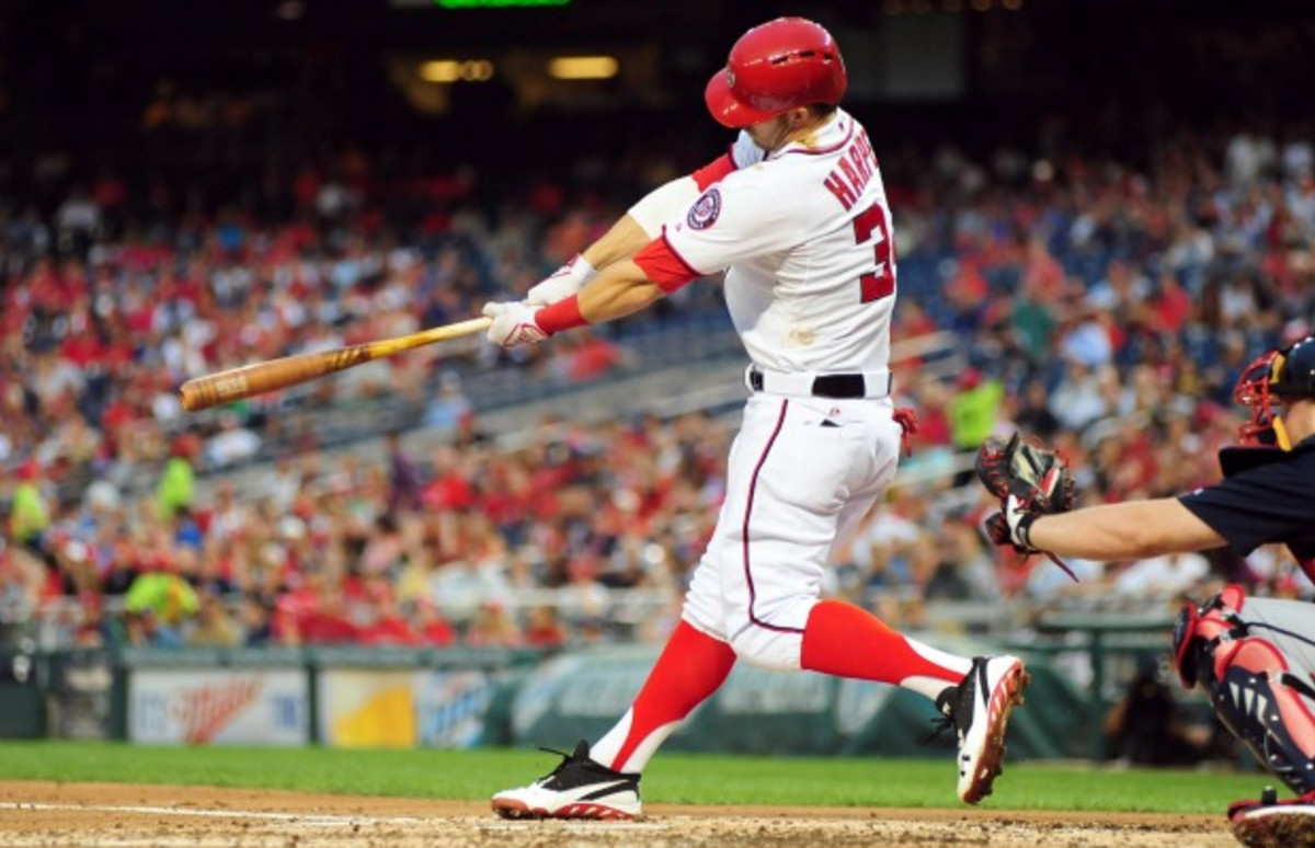 Bryce Harper Flips Out After Getting Hit by a Pitch (GIF) | Complex
