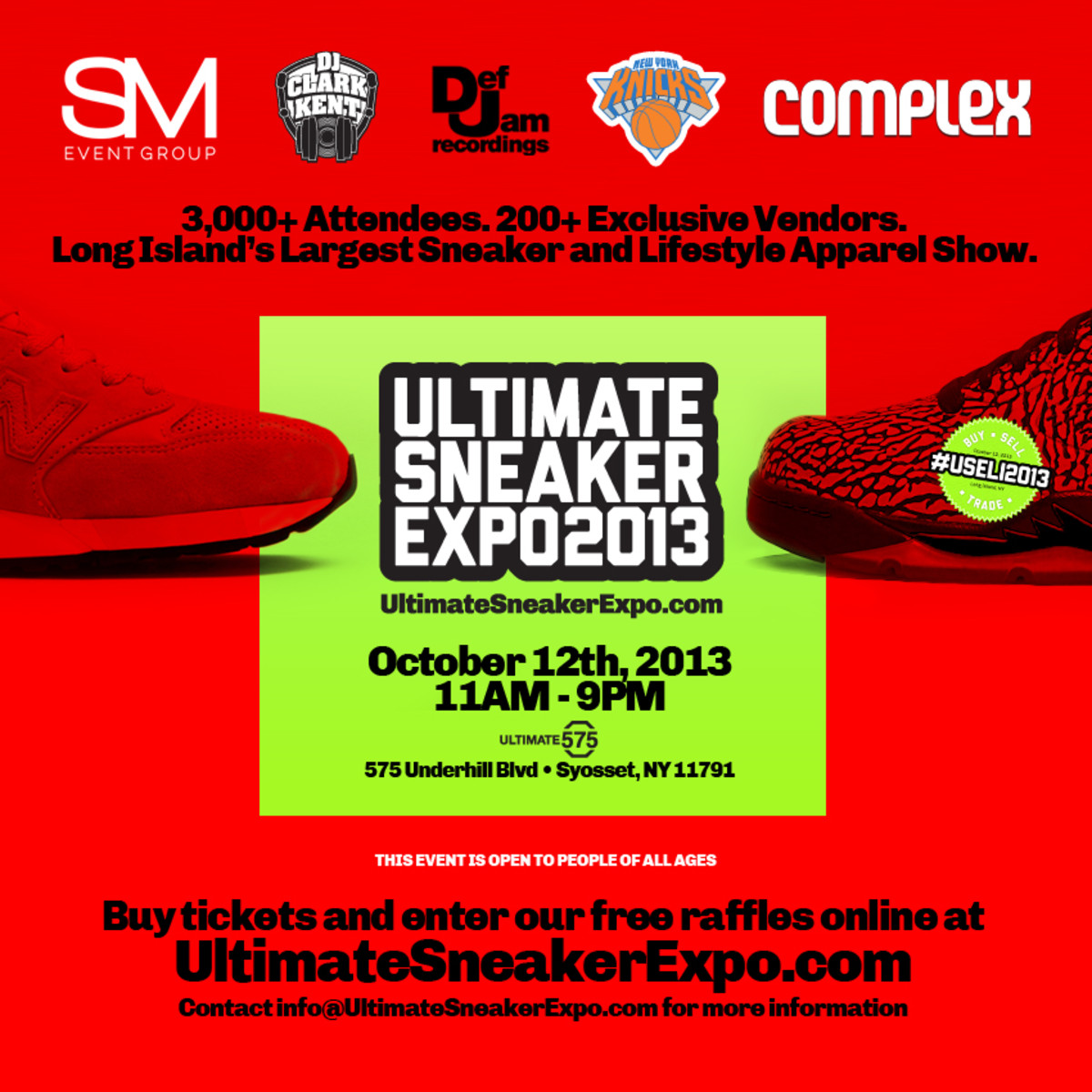 DJ Clark Kent Presents the Ultimate Sneaker Expo Complex