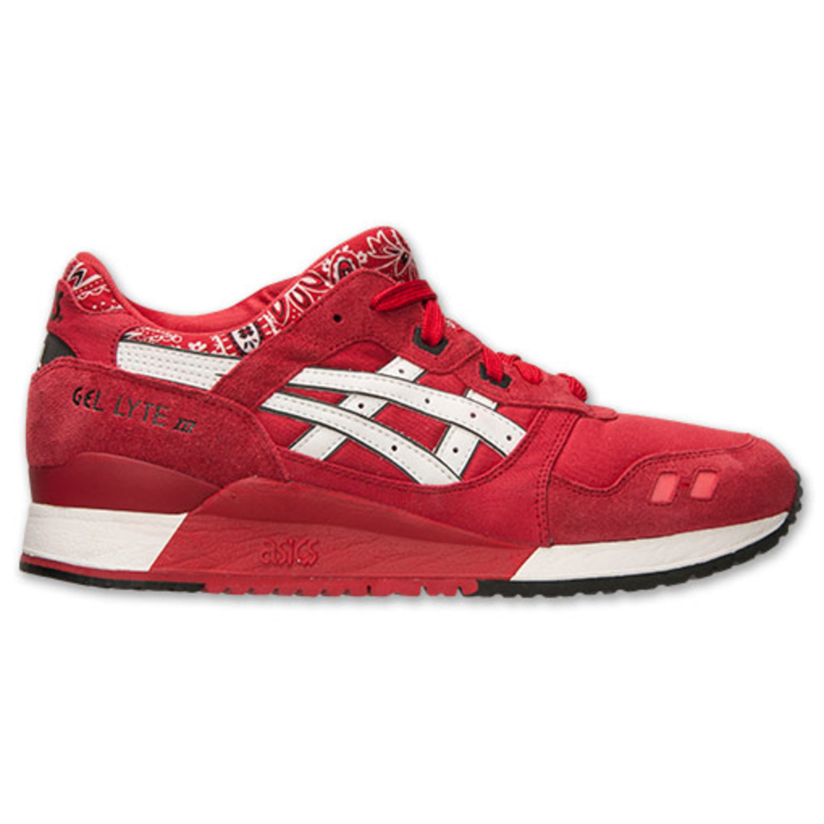 asics red bandana
