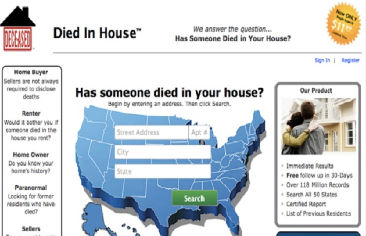 Find Out Who Died in Your House, If You Really Care Complex