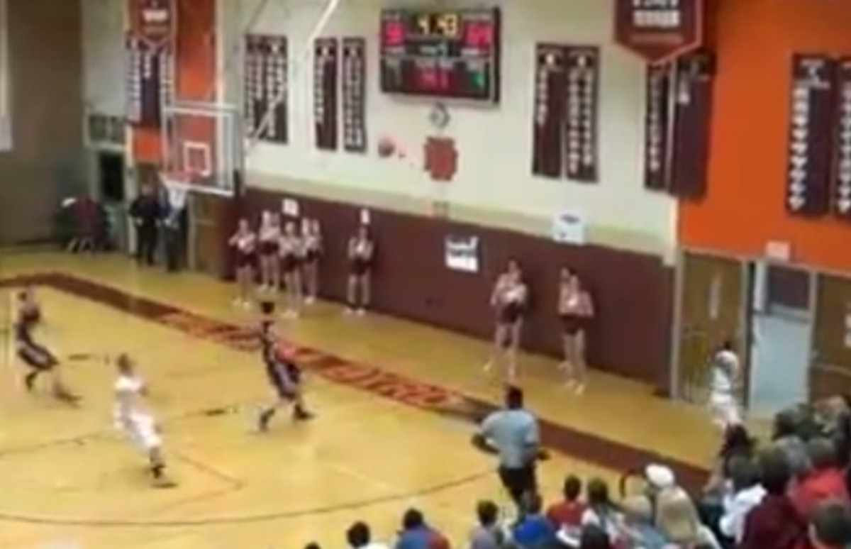 This Is Easily the Most Unbelievable Basketball Shot We’ve Seen This
