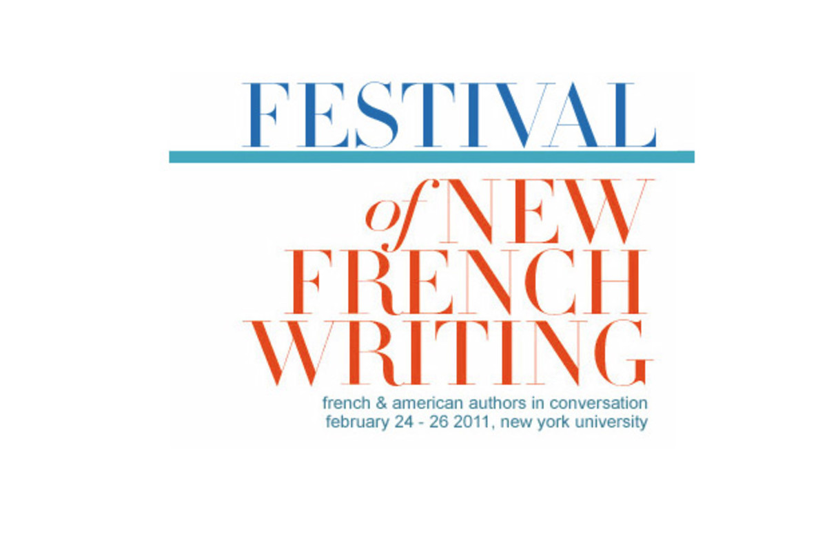 Check My French! Festival of New French Writing Kicks Off Tonight (NYC