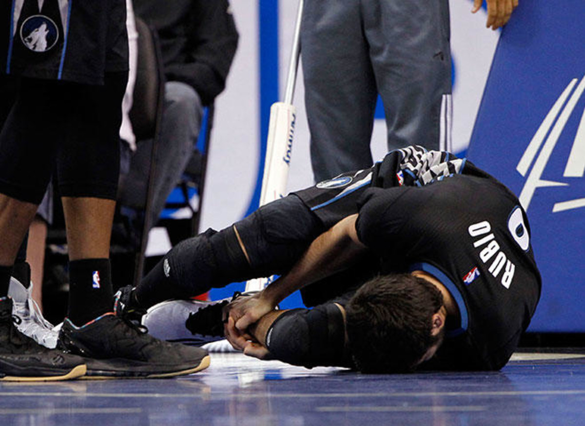 Ricky Rubio Now Out Indefinitely With Severe Ankle Sprain ...