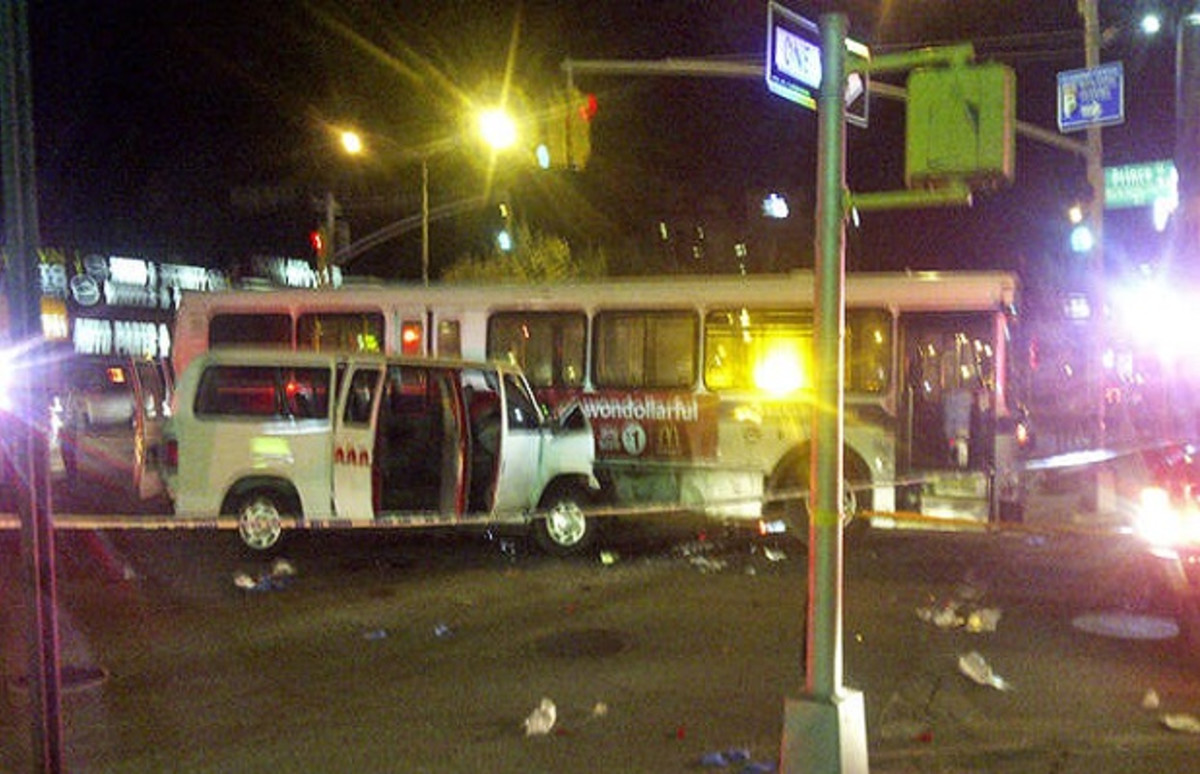 Queens Bus Collision Leaves 10 Injured Complex