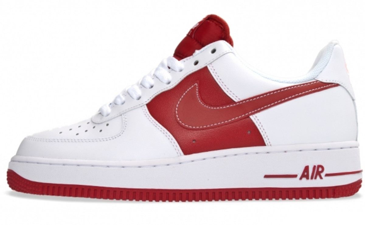 white forces with red bottom