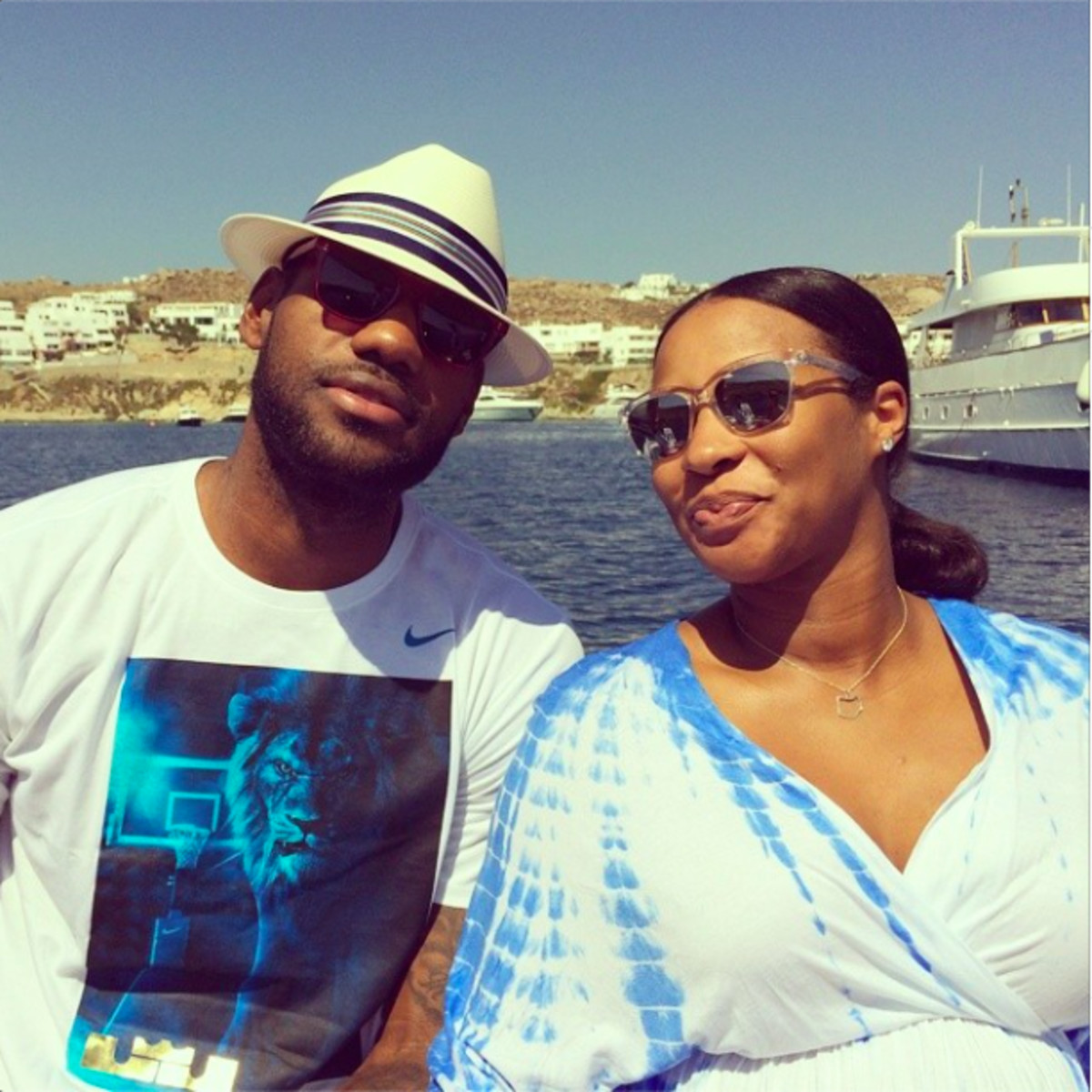 LeBron James, Wife Enjoy Greece, Name Daughter | Complex
