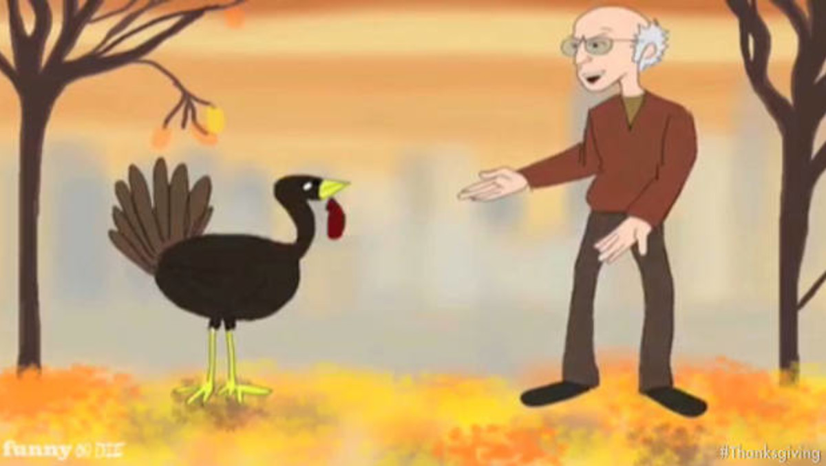 Larry David Shares His Thanksgiving Memories In Animated
