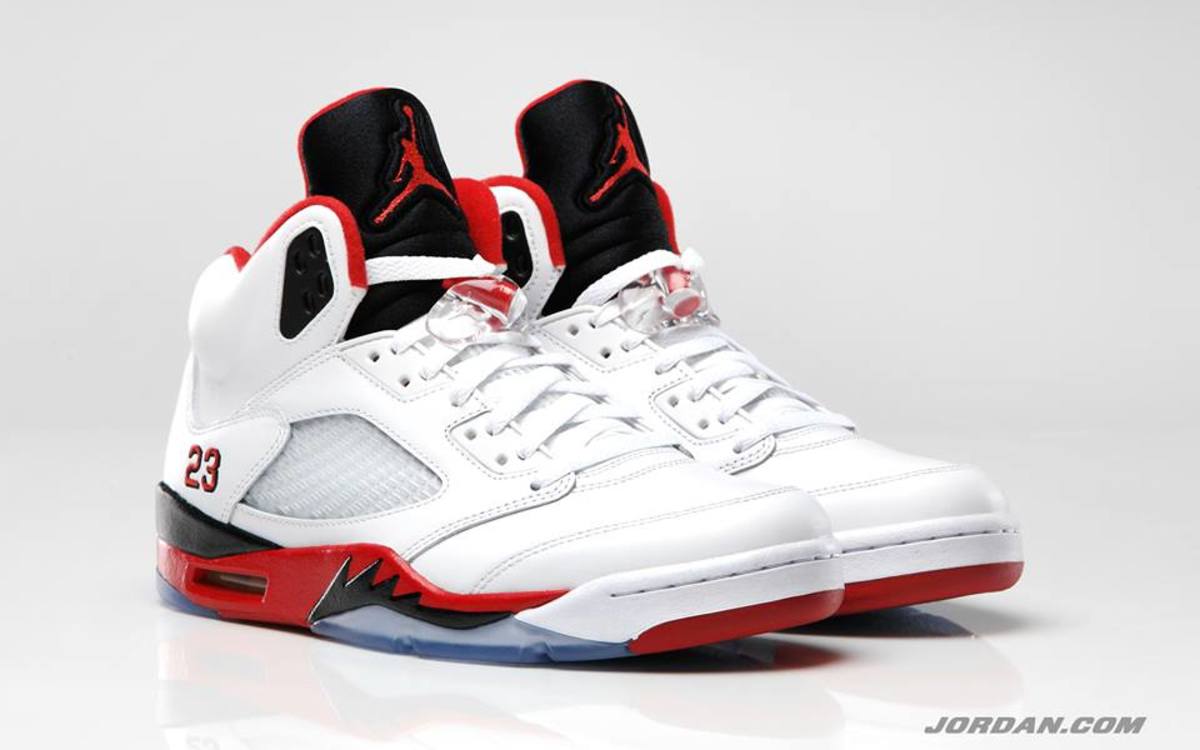 Air Jordan Fire Red V Retro-Official Look | Complex
