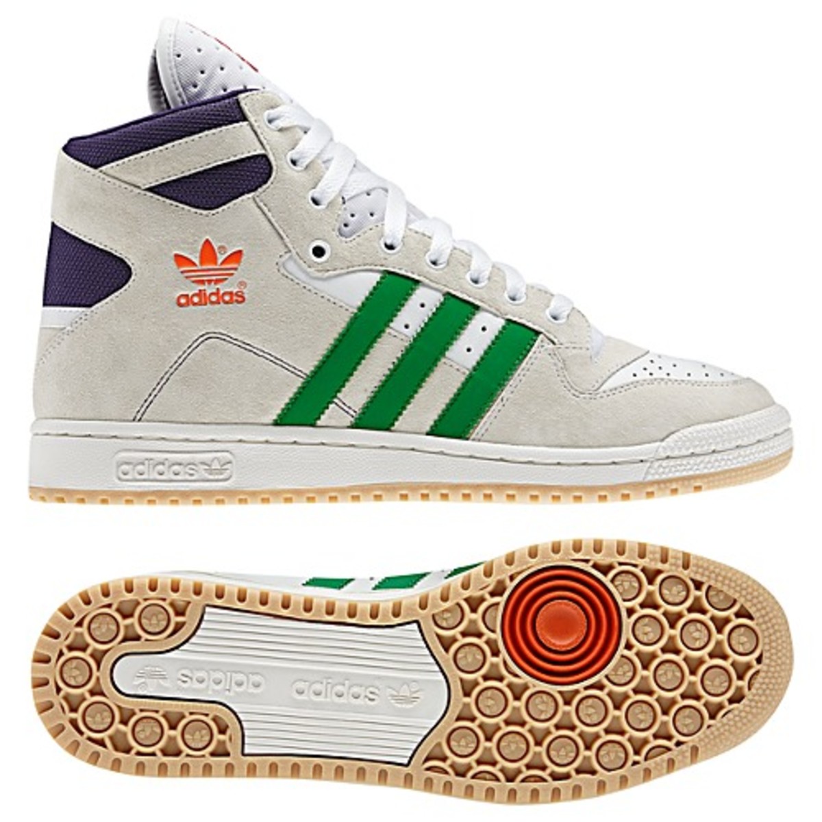 Kicks of the Day: adidas Originals Decade Hi âFairway/Eggplantâ | Complex