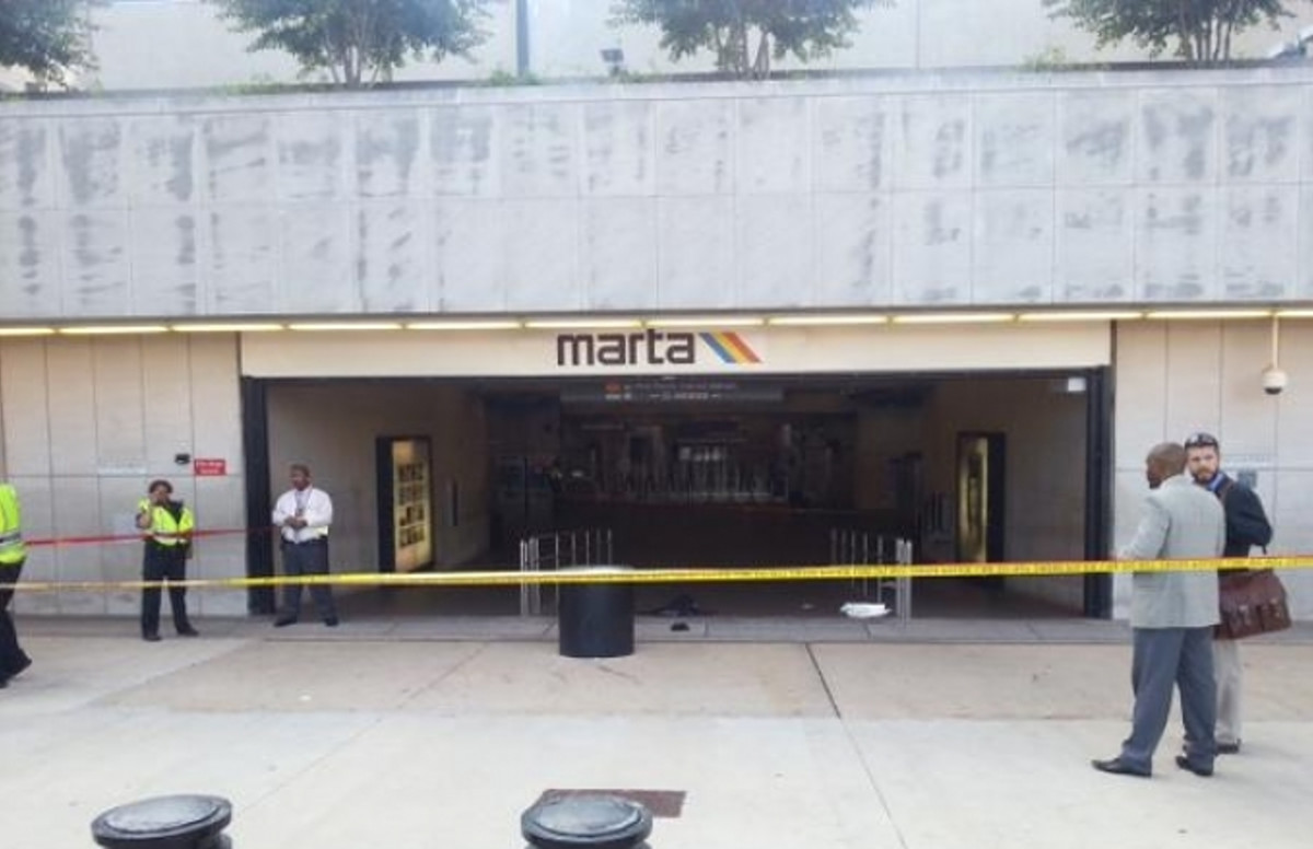 Shooting Near Marta Station in Atlanta Leaves One Dead Complex
