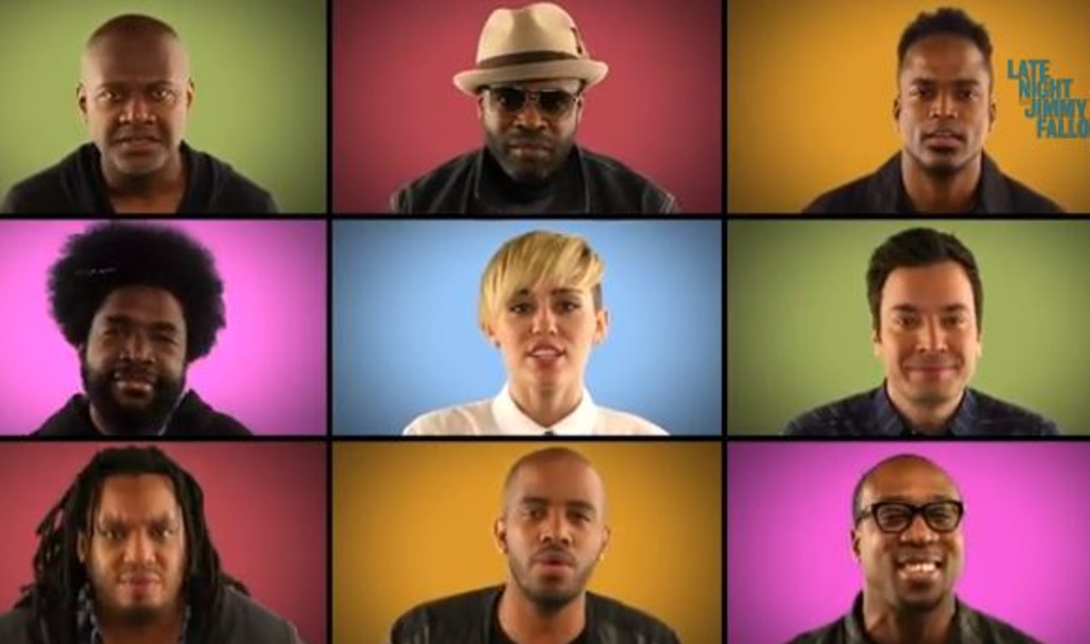 Watch Miley Cyrus Perform “we Cant Stop” A Capella With The Roots On “late Night With Jimmy 4816