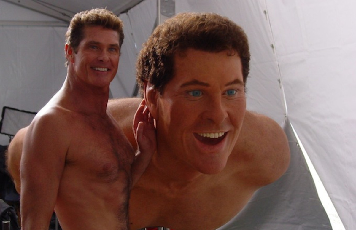 David Hasselhoff Will Play the Obvious Dad in "Sharknado 3" .