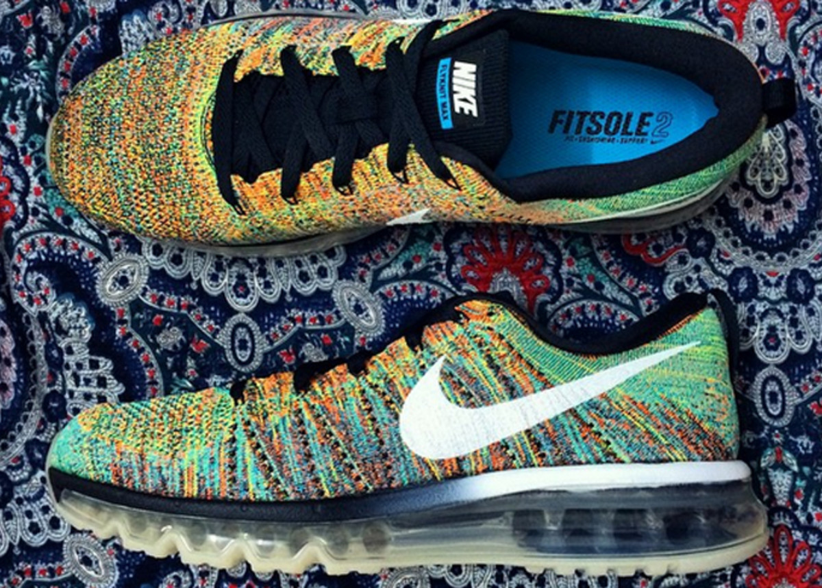 air max flyknit multicolor