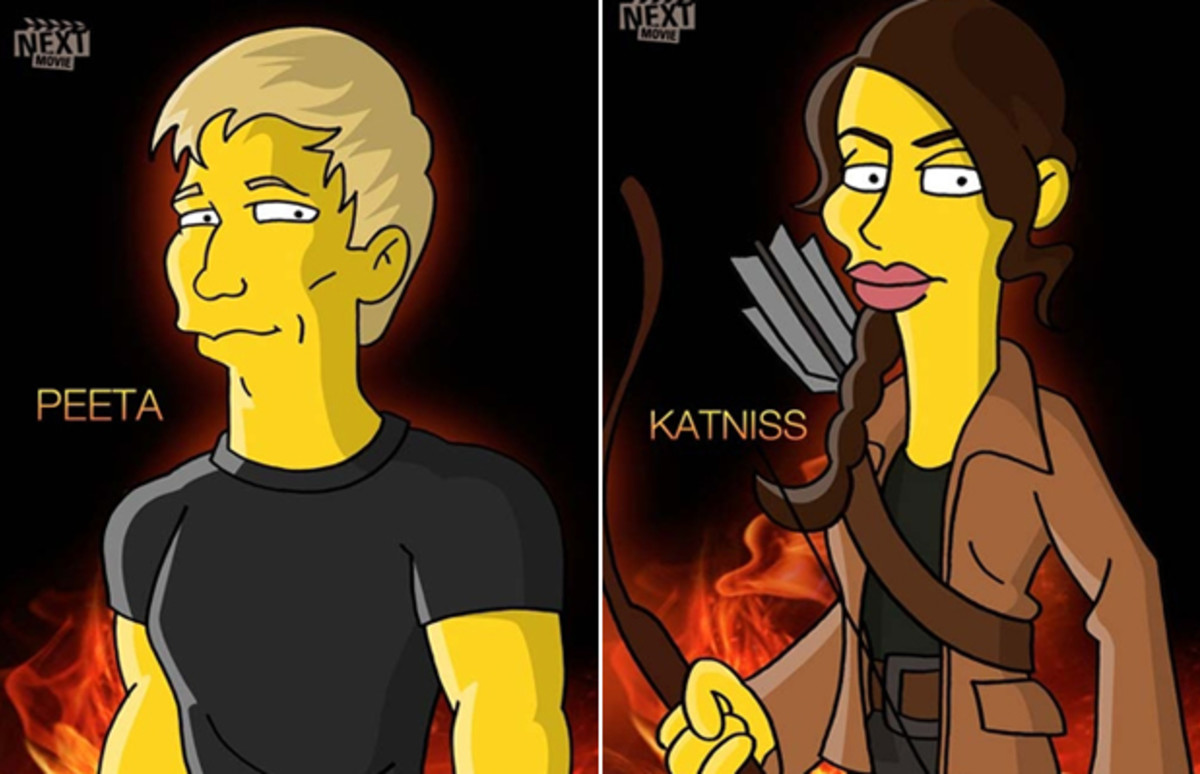 The Simpsons x The Hunger Games Complex