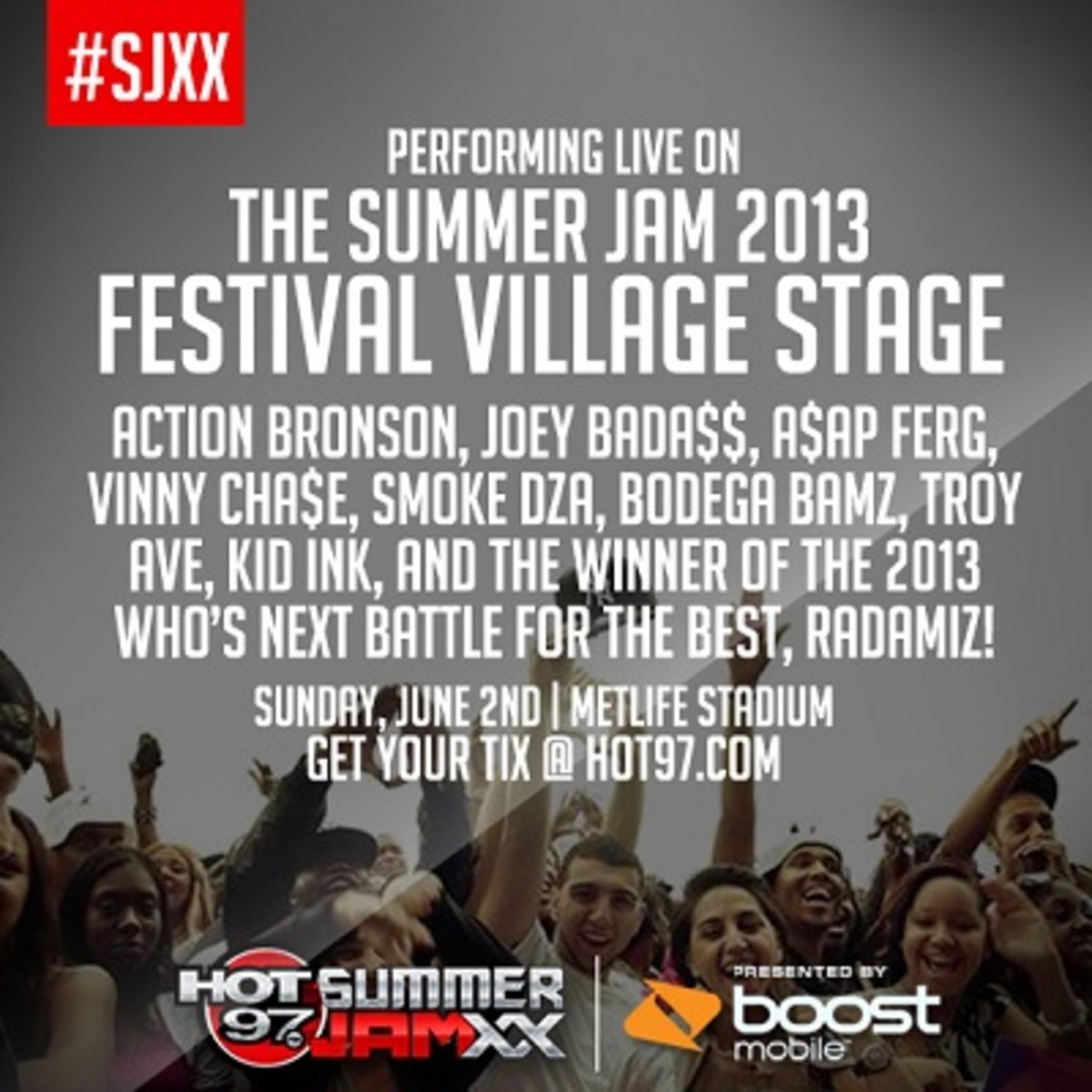 Hot 97 Announces Lineup for Summer Jam Festival Stage Complex