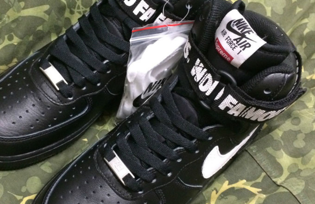 nike air force 1 high supreme world famous