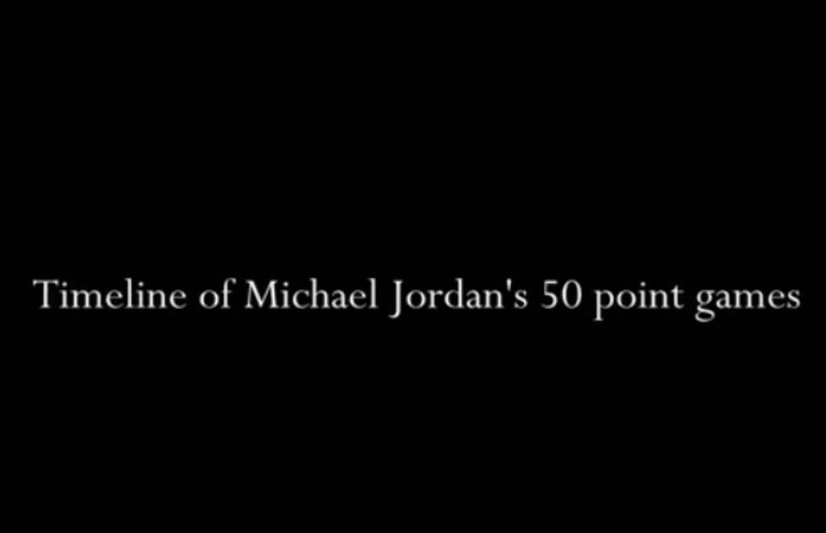 michael jordan 50 point playoff games