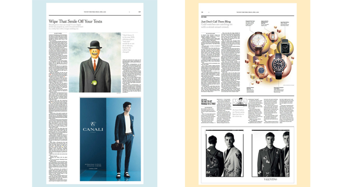 A First Look At The New York Times New Men s Style Section Complex