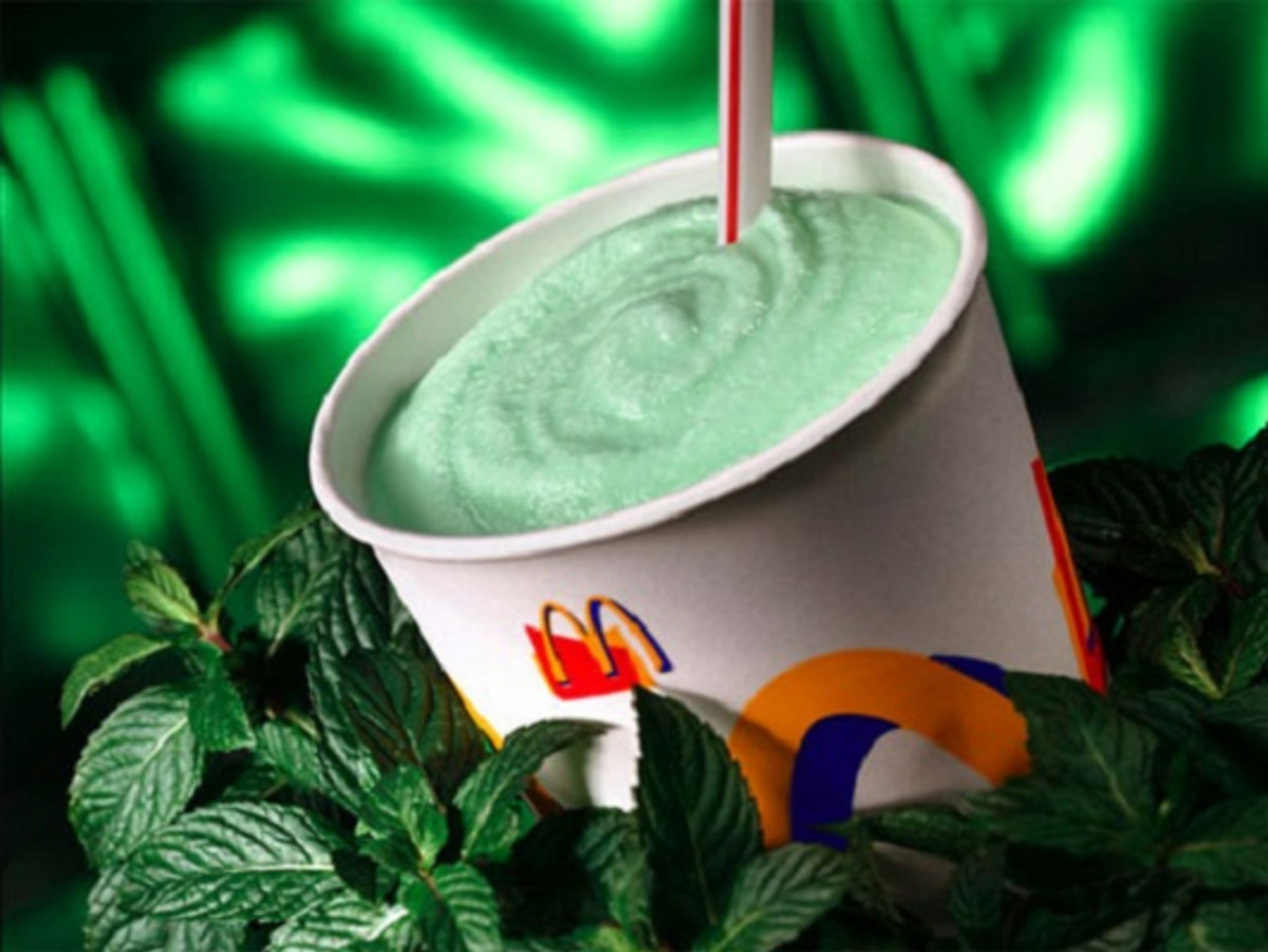 Best News Ever The Shamrock Shake is Back at McDonald’s Complex
