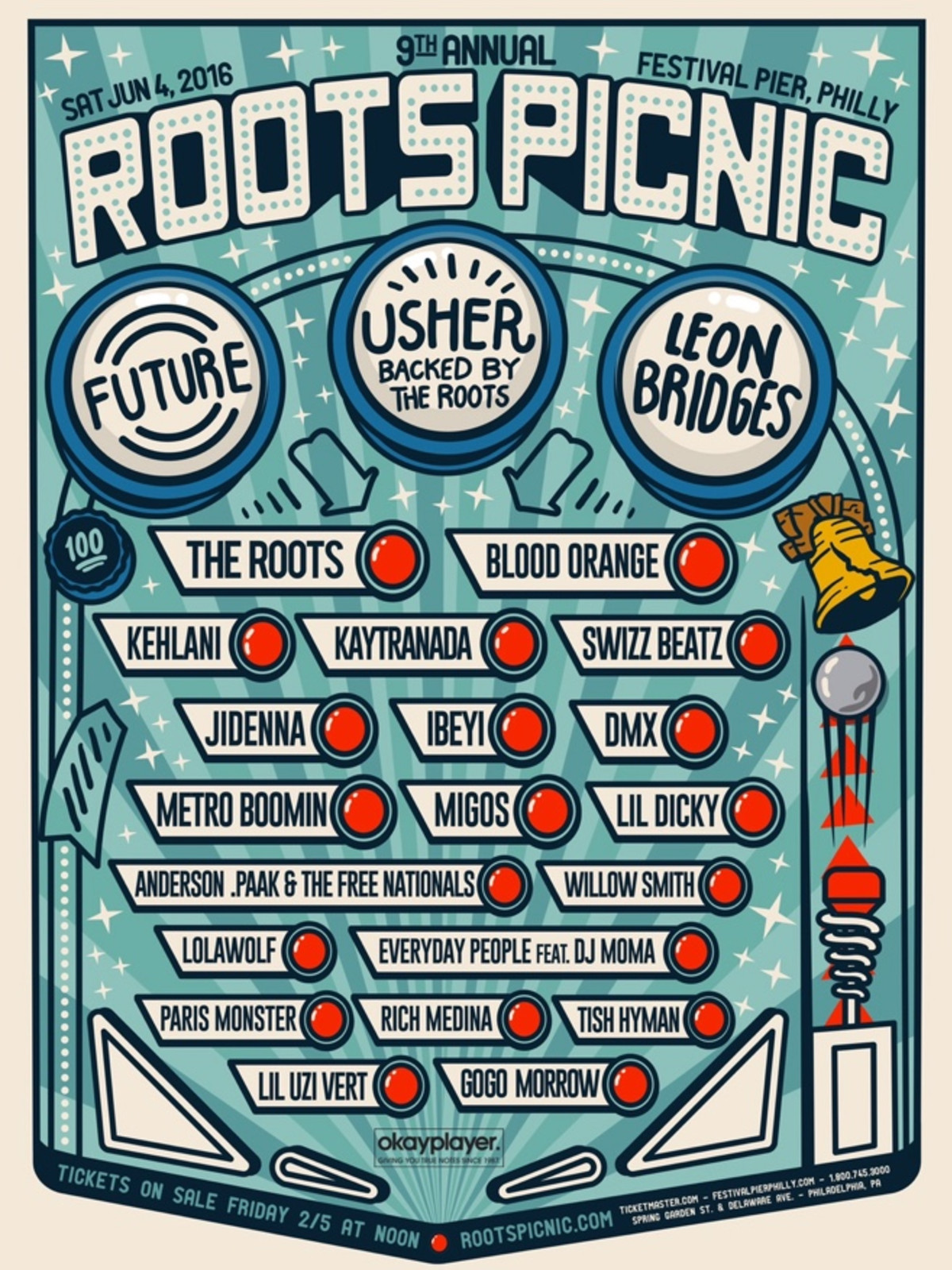 The 2016 Roots Picnic Festival Lineup Looks Absolutely Stacked Complex