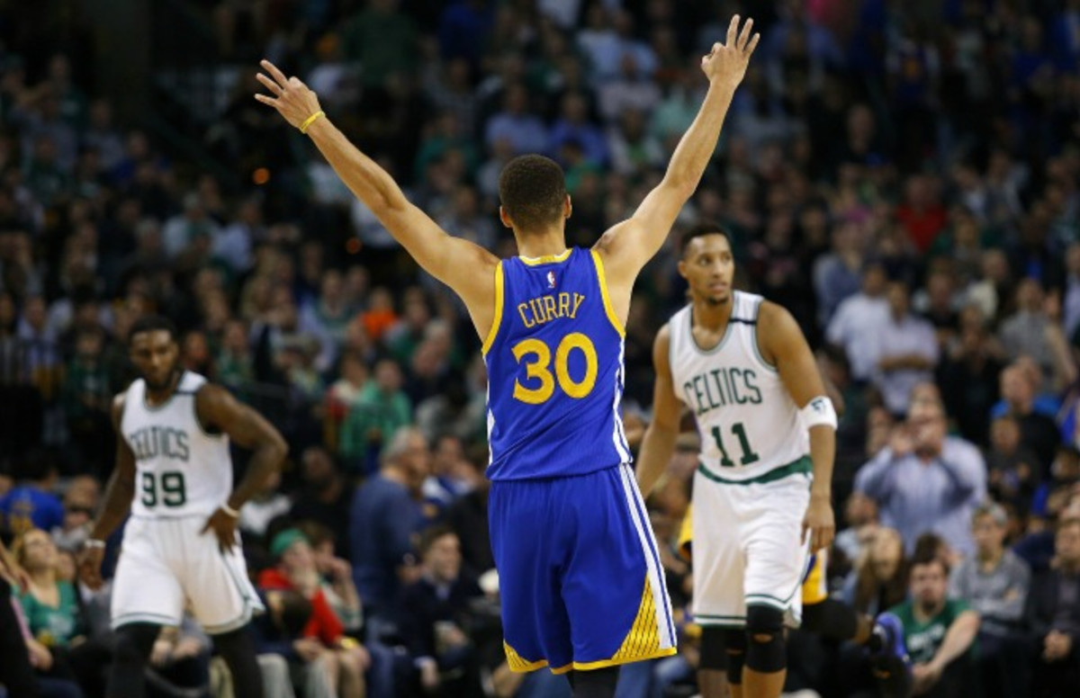 Video Features 125 ThreePointers Steph Curry Made During Warriors’ 24