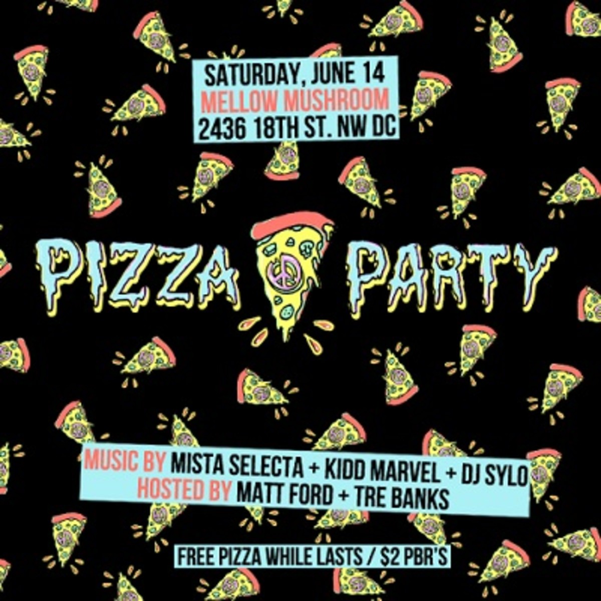 The Pizza Party Returns to D.C. Tomorrow Night (6/14) Complex