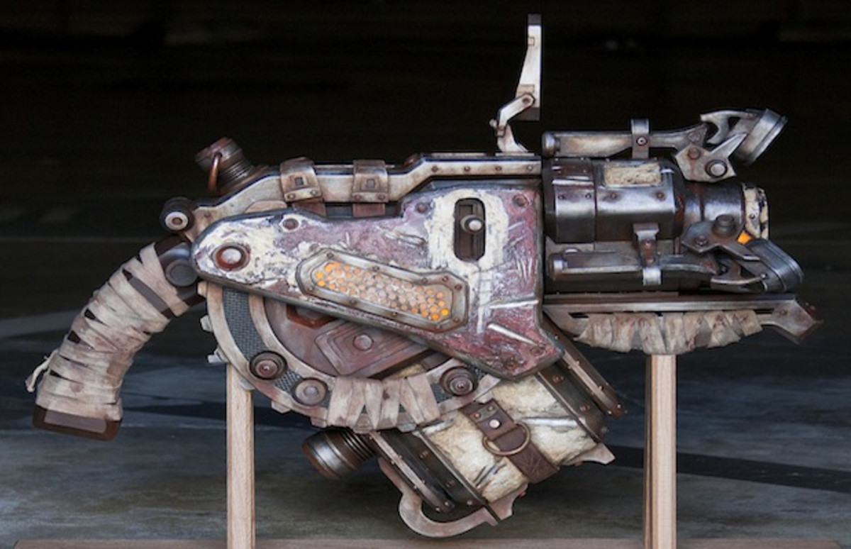 Somebody Built a Replica Digger From “Gears of War 3” Complex