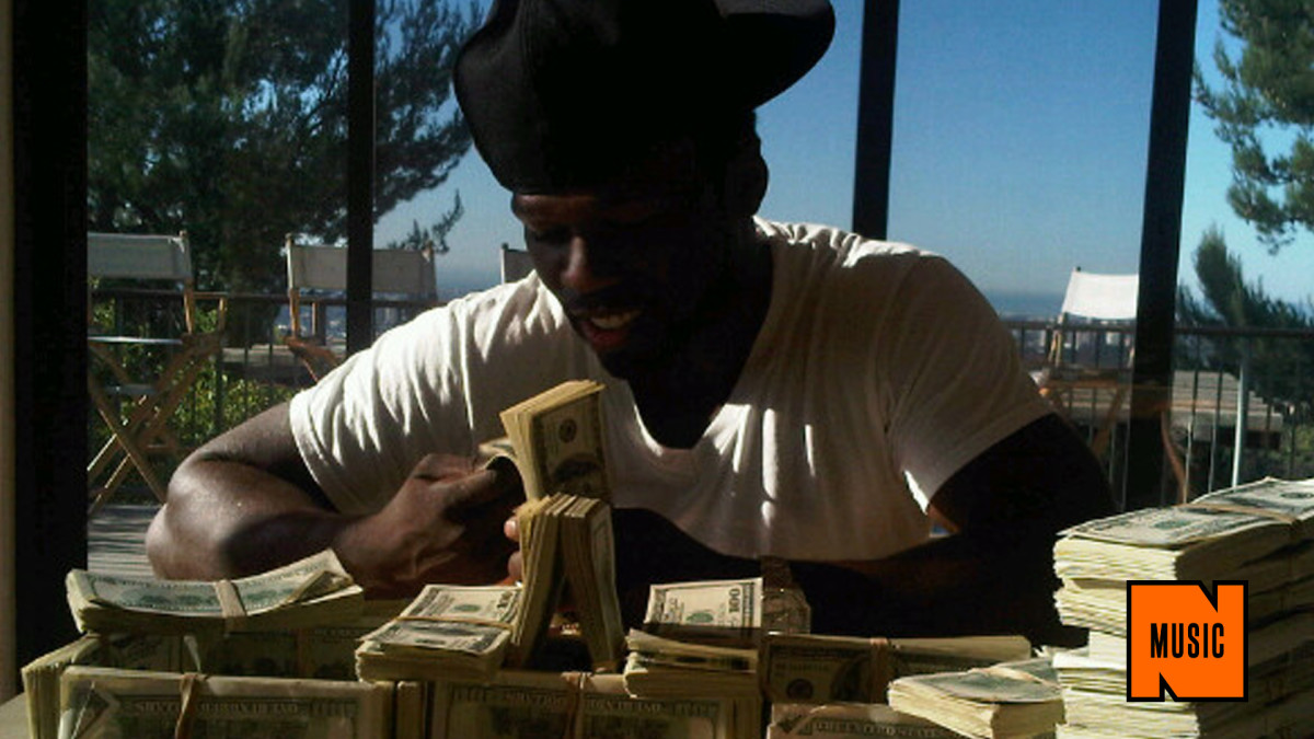 50 Cent с деньгами
