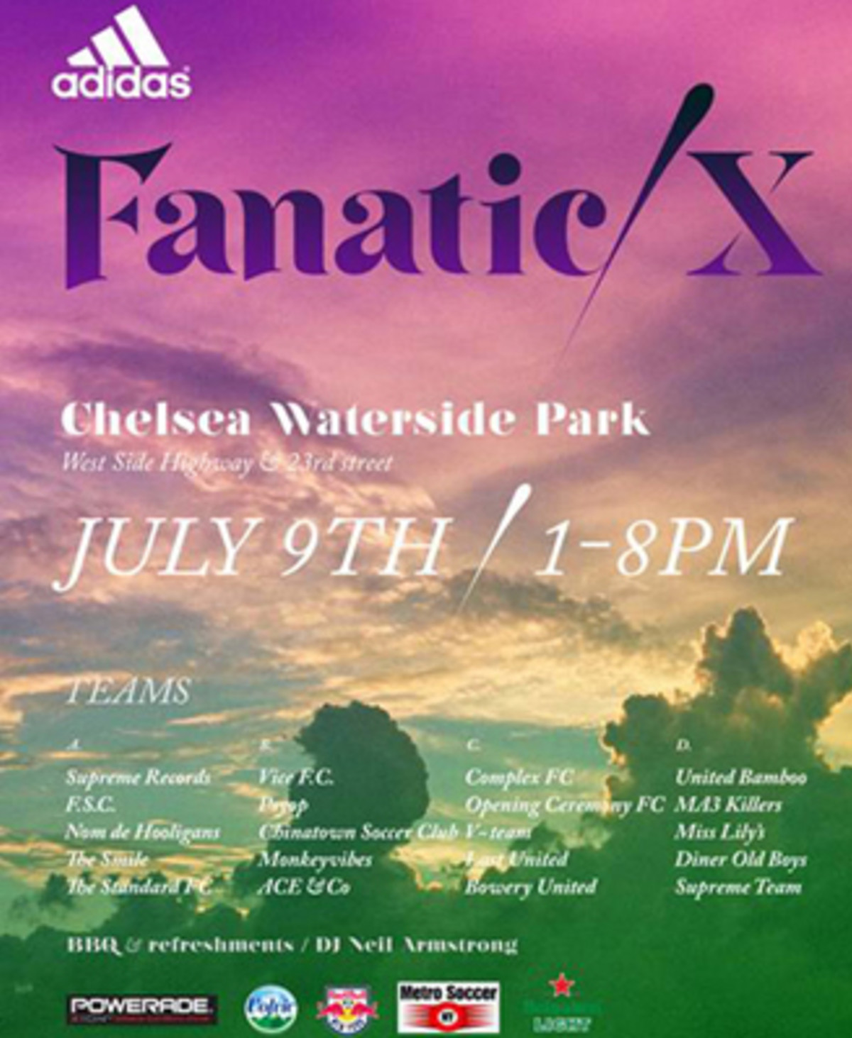 Watch Complex Dominate At The Fanatic X Soccer Tournament In Nyc Saturday 7 9 Complex
