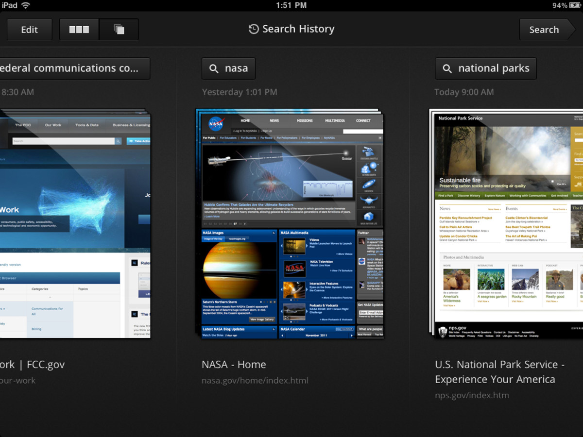 Google Launches New Search App For iPad Complex